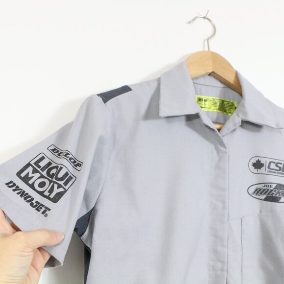 *REDKAP Canadian Superbike Championship Grey Button Up - Picture 7 of 10